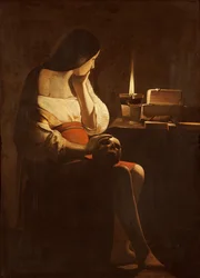 Mária Magdolna éjjeli fénnyel, kb. 1640-35